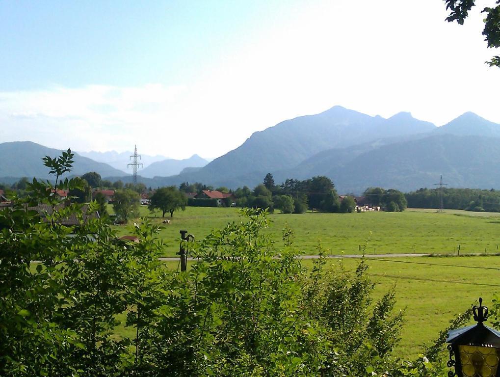 Hotel Zur Schoenen Aussicht Übersee Exterior foto