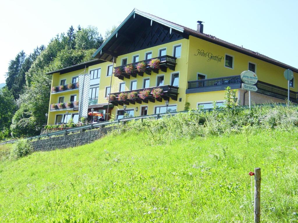 Hotel Zur Schoenen Aussicht Übersee Exterior foto